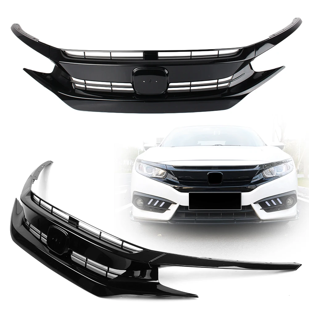 Передняя решетка автомобиля, стиль осветительной решетки для Honda Civic Coupe Sedan 2016 2017
Передняя решетка автомобиля, стиль осветительной решетки для Honda Civic Coupe Sedan 2016 2017