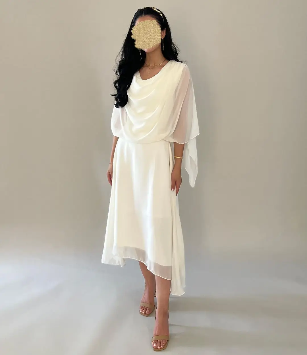 Vintage Ivory Chiffon Prom Dresses V Neck Pleated Robes The Soirée Ankle Length Simple Party Dresses
Vintage Ivory Chiffon Prom Dresses V Neck Pleated Robes The Soirée Ankle Length Simple Party Dresses