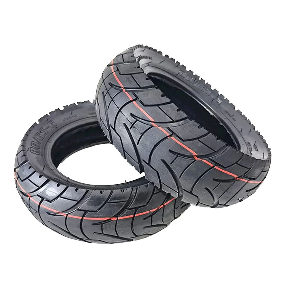 

10 Inch Tubeless Electric Scooter Tire,80/65-6 Tire,10X3.0-6 E-Bike Explosion-Proof Rubber Tires,Road Tire
