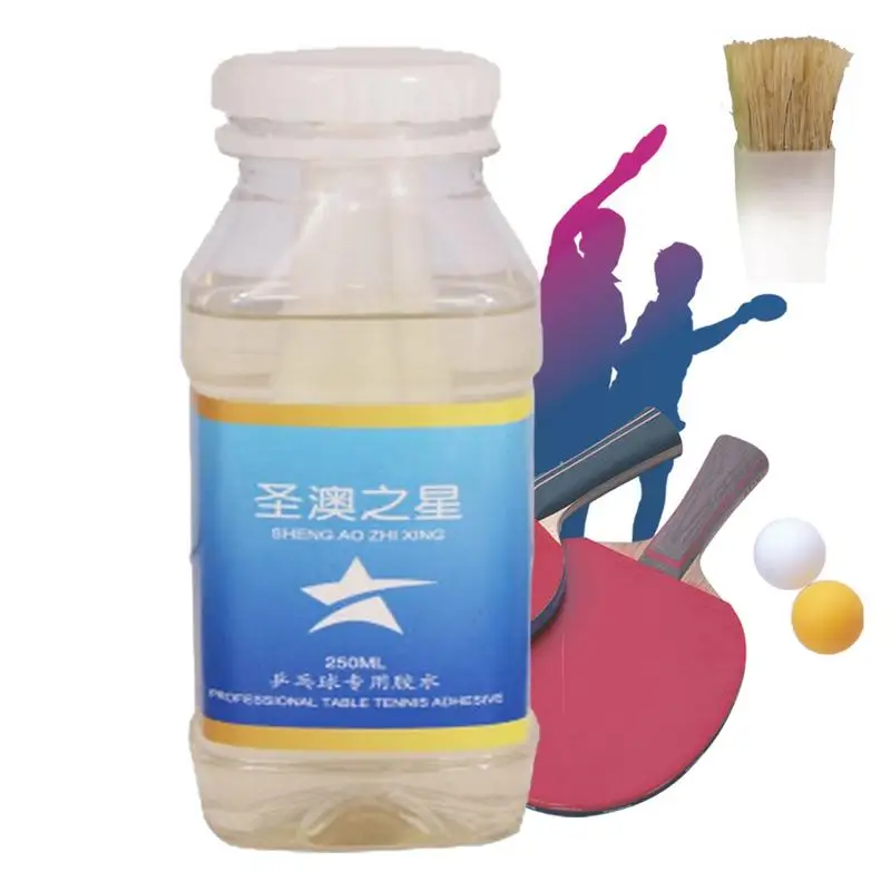 Ping-Pong Paddle Glue 250ml Rubber Glue With Build-In Brush Liquid Glue Professional Paddle Adhesive For Table Tennis Racket
Ping-Pong Paddle Glue 250ml Rubber Glue With Build-In Brush Liquid Glue Professional Paddle Adhesive For Table Tennis Racket