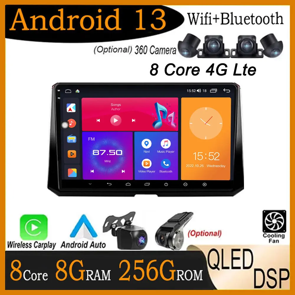 For Toyota Corolla 2018 2019 2020 10" DSP Android 13 Car Radio Multimedia Video Player Navigation GPS Carplay Auto Stereo
For Toyota Corolla 2018 2019 2020 10" DSP Android 13 Car Radio Multimedia Video Player Navigation GPS Carplay Auto Stereo