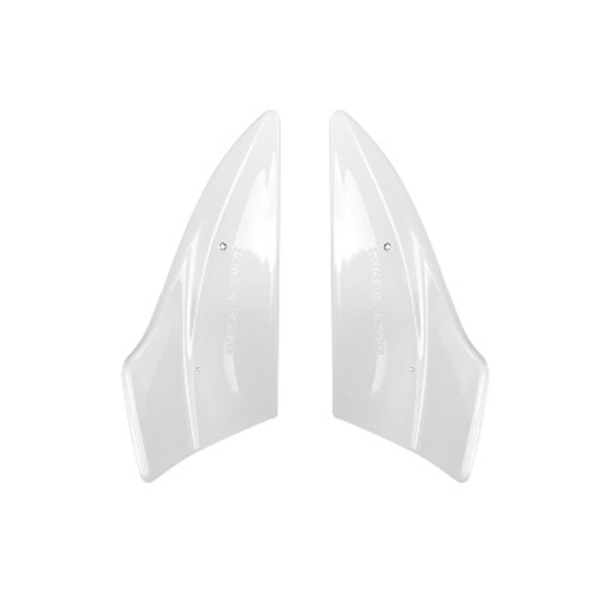 

For - C-Class W206 C200 C260 C43 Front Bumper Lip Angle Diffuser Splitter Spoiler Diffuser White