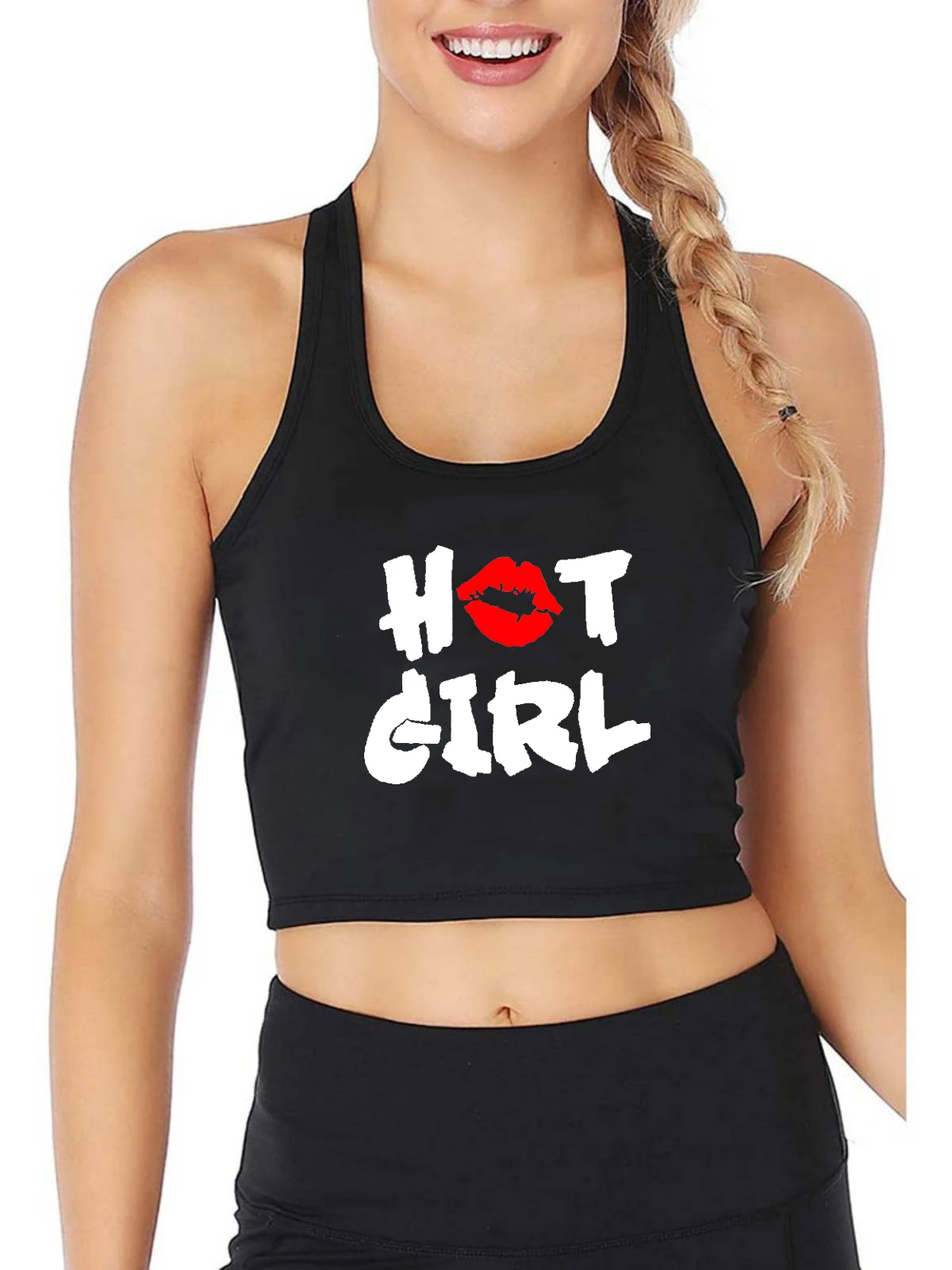 Hot Girl Design Cotton Sexy Breathable Slim Fit Crop Top Hotwife Street Fashion Flirtatious Tank Tops Gym Sport Fitness Camisole
Hot Girl Design Cotton Sexy Breathable Slim Fit Crop Top Hotwife Street Fashion Flirtatious Tank Tops Gym Sport Fitness Camisole