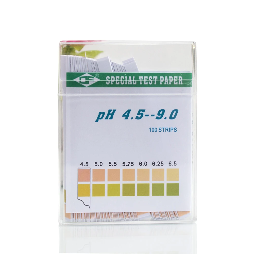 PH Value Test Strip 100 Piece PH 4,5,9 Drinking Water Aquariums Lndicator Litmus Tester Paper Water Soilsting Kit Fact
PH Value Test Strip 100 Piece PH 4,5,9 Drinking Water Aquariums Lndicator Litmus Tester Paper Water Soilsting Kit Fact