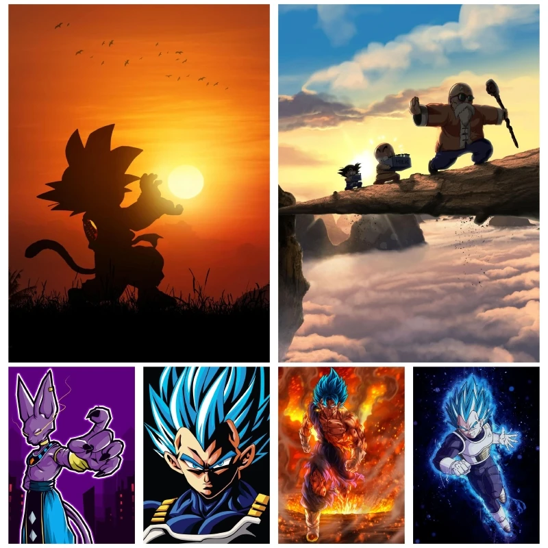 Classic Anime Dragon Ball Figures Son Goten Room Cafe Decor Aesthetic Wall Painting Canvas Posters Stickers Decor Wall Art 
Classic Anime Dragon Ball Figures Son Goten Room Cafe Decor Aesthetic Wall Painting Canvas Posters Stickers Decor Wall Art