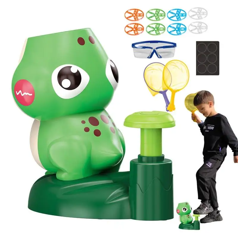 Flying Disc Launcher Toy Children's Flying Disk Launcher Set Fun Outdoor Or Indoor Learning Toys Gift For Boys And Girls Age 3 4
Flying Disc Launcher Toy Children's Flying Disk Launcher Set Fun Outdoor Or Indoor Learning Toys Gift For Boys And Girls Age 3 4