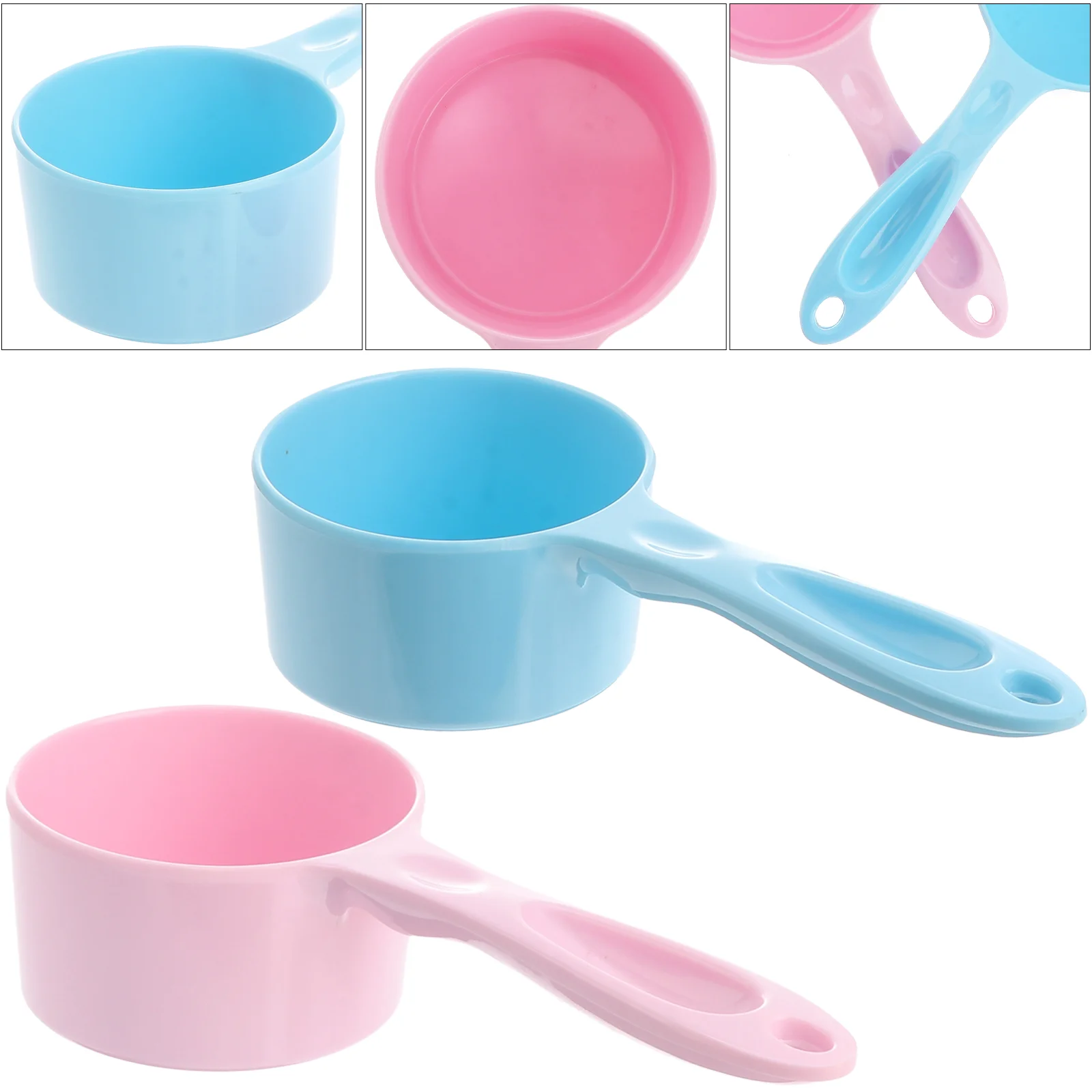 

2Pcs Measuring Scoop Scoop Multifunctional Dog Food Scoop 1/2 Cups Cup Food Scoopss for Cat Home ( Size,, Green )