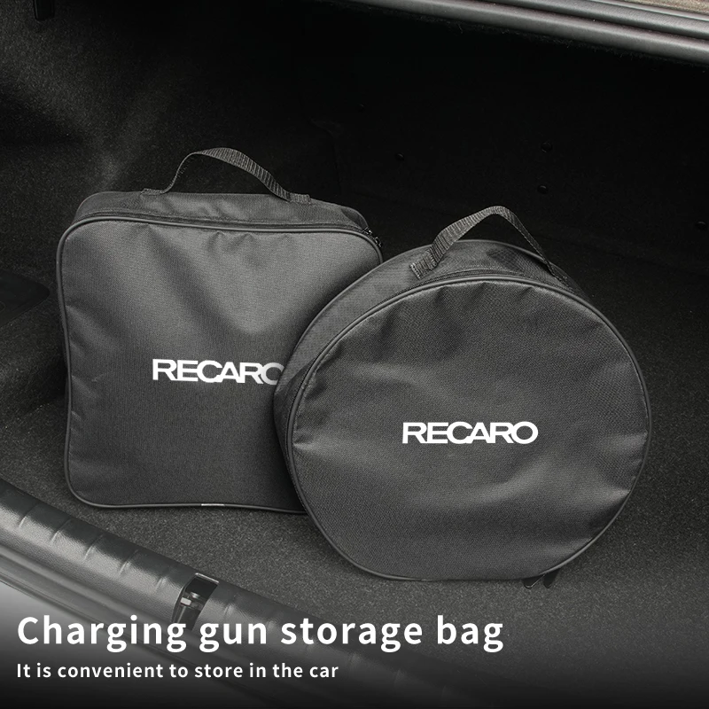 For RECARO Racing Car Charge Cable Storage Box Charging Gun Organiser Auto Tools Organizer Interior Accessorie Trunk Storage Bag
For RECARO Racing Car Charge Cable Storage Box Charging Gun Organiser Auto Tools Organizer Interior Accessorie Trunk Storage Bag