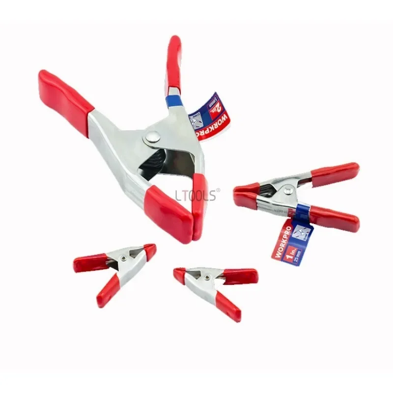 Woodworking A-shaped Clamp Strong G Clamp Woodworking Iron Sheet Spring Clip Galvanized Steel Quick Fixing Fixture Hand Tool DIY
Woodworking A-shaped Clamp Strong G Clamp Woodworking Iron Sheet Spring Clip Galvanized Steel Quick Fixing Fixture Hand Tool DIY