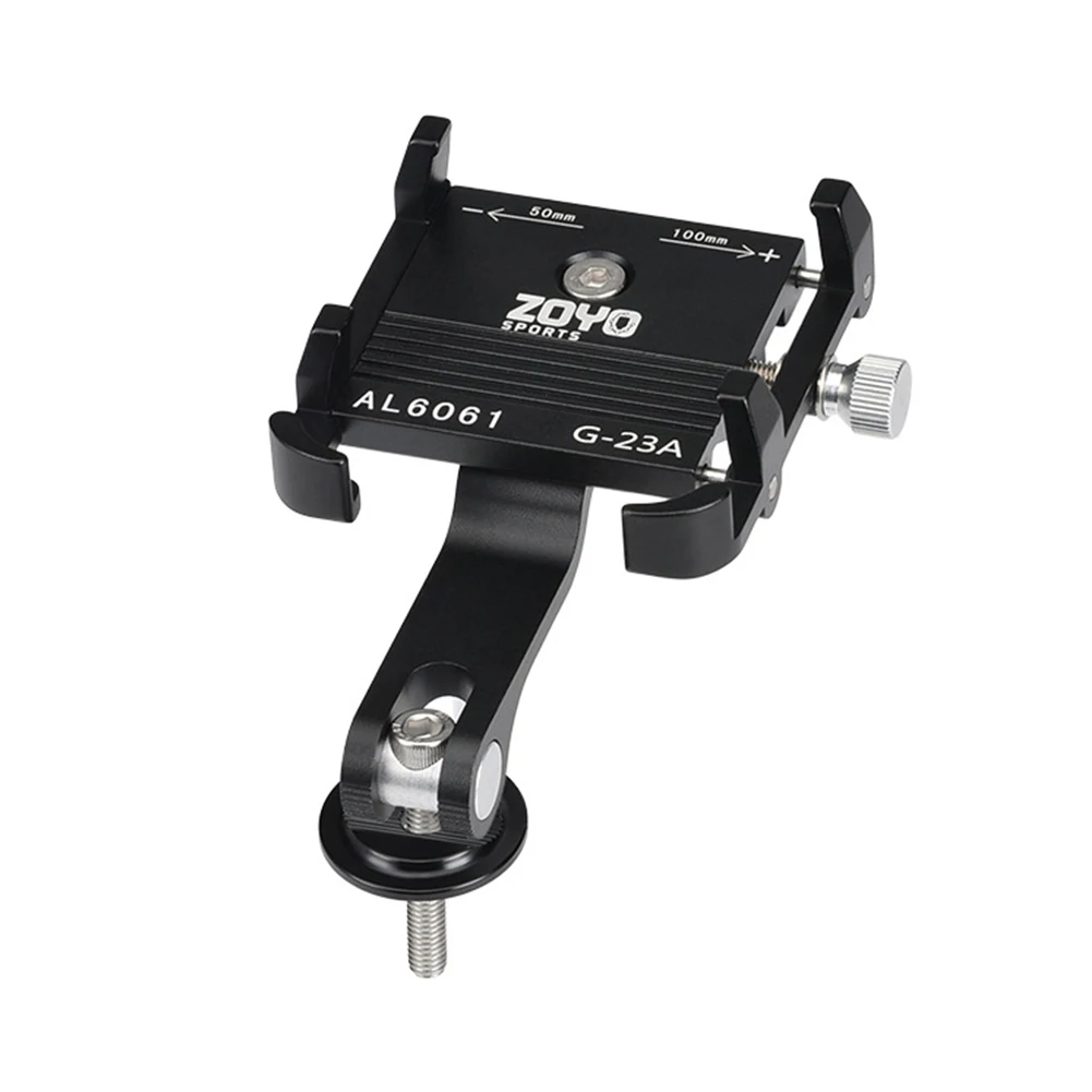 Bike Phone Mount Phone Stand Bracket 90 Degree Rotating Bicycle Phone Clip Aluminum Alloy Bicycle Phone Holder for MTB Road Bike Bike Phone Mount Phone Stand Bracket 90 Degree Rotating Bicycle Phone Clip Aluminum Alloy Bicycle Phone Holder for MTB Road Bike