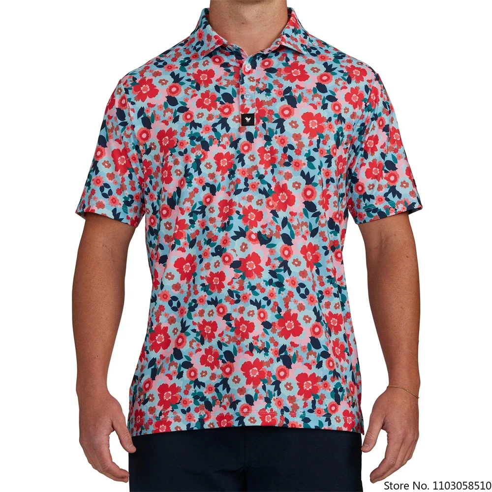 2023 Men's Summer Golf Wear Floral Casual Print Fashion Tops Polo Clothing Short Sleeve T-Shirt Quick Dry Breathable Polos Shirt
2023 Men's Summer Golf Wear Floral Casual Print Fashion Tops Polo Clothing Short Sleeve T-Shirt Quick Dry Breathable Polos Shirt