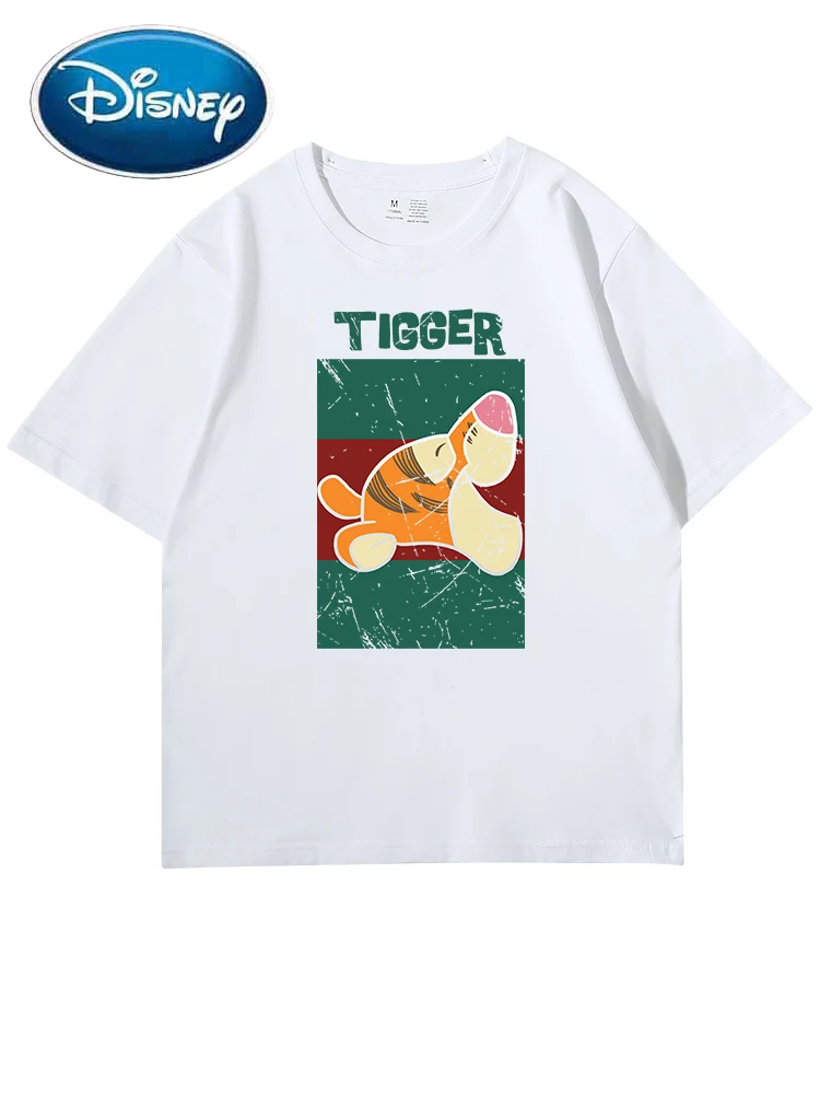 Disney T-Shirt Harajuku Winnie the Pooh Bear Tiger Letter Cartoon Print Women Couples Unisex O-Neck Pullover Tee Tops 13 Colors 
Disney T-Shirt Harajuku Winnie the Pooh Bear Tiger Letter Cartoon Print Women Couples Unisex O-Neck Pullover Tee Tops 13 Colors