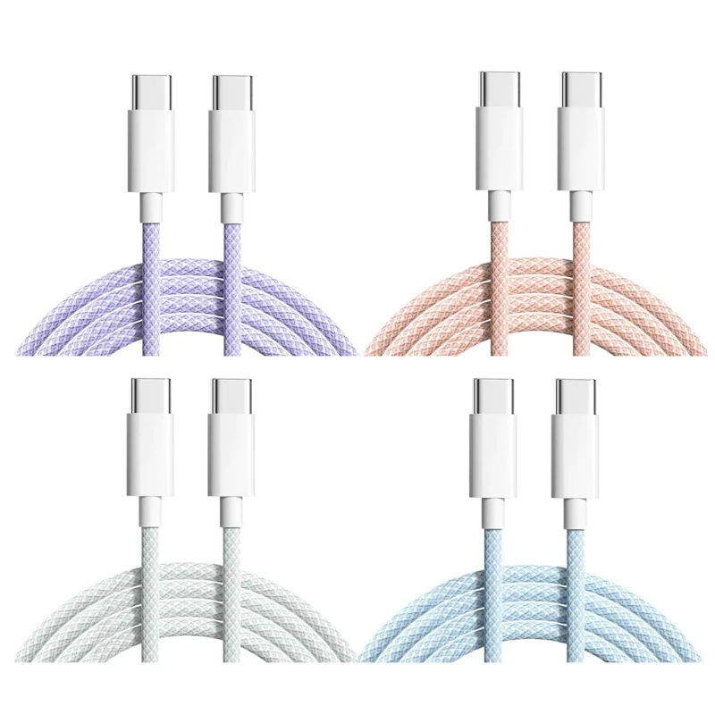 

Universal Double Type-C Data Cable Fast Charging & 480Mbps High Speed Data Transfer Cord Wire for Phone 15 Series Dropship