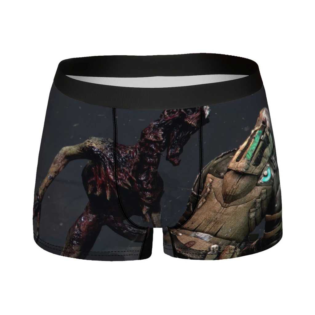 

Terrifying Monster Man's Boxer Briefs Dead Space Horror Game Highly Breathable Underpants Top Quality Print Shorts Gift Idea