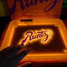 COOKIES SF COM LED Rolling Tray Manual Control Lamp Glow Weed Tray for Tobacco Grinder DIY Cigarette Suit Smoking Accessories
COOKIES SF COM LED Rolling Tray Manual Control Lamp Glow Weed Tray for Tobacco Grinder DIY Cigarette Suit Smoking Accessories
