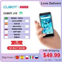 Cubot J10 Android 11 Smartphone 4-Inch Screen MINI Mobile Phones 32GB ROM Dual SIM 3G Face ID 2350mAh 5MP Celular Smart Phone
Cubot J10 Android 11 Smartphone 4-Inch Screen MINI Mobile Phones 32GB ROM Dual SIM 3G Face ID 2350mAh 5MP Celular Smart Phone