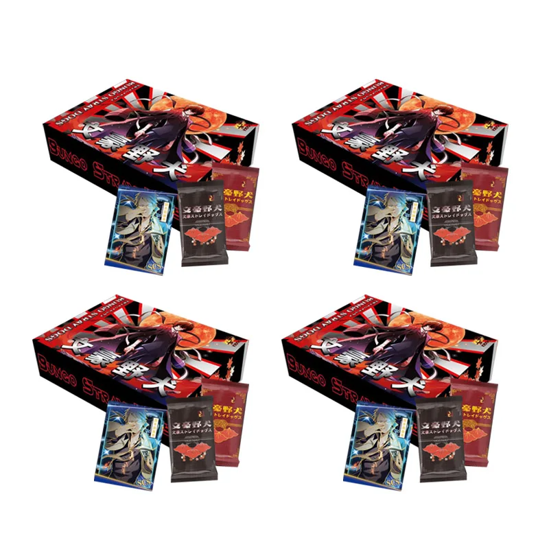 

Bungo Stray Dogs Collection Ssp Ssr Alien Box Acg Cards Booster Box Card Children's Toys Trading Cards Playing Anime Acg Cards