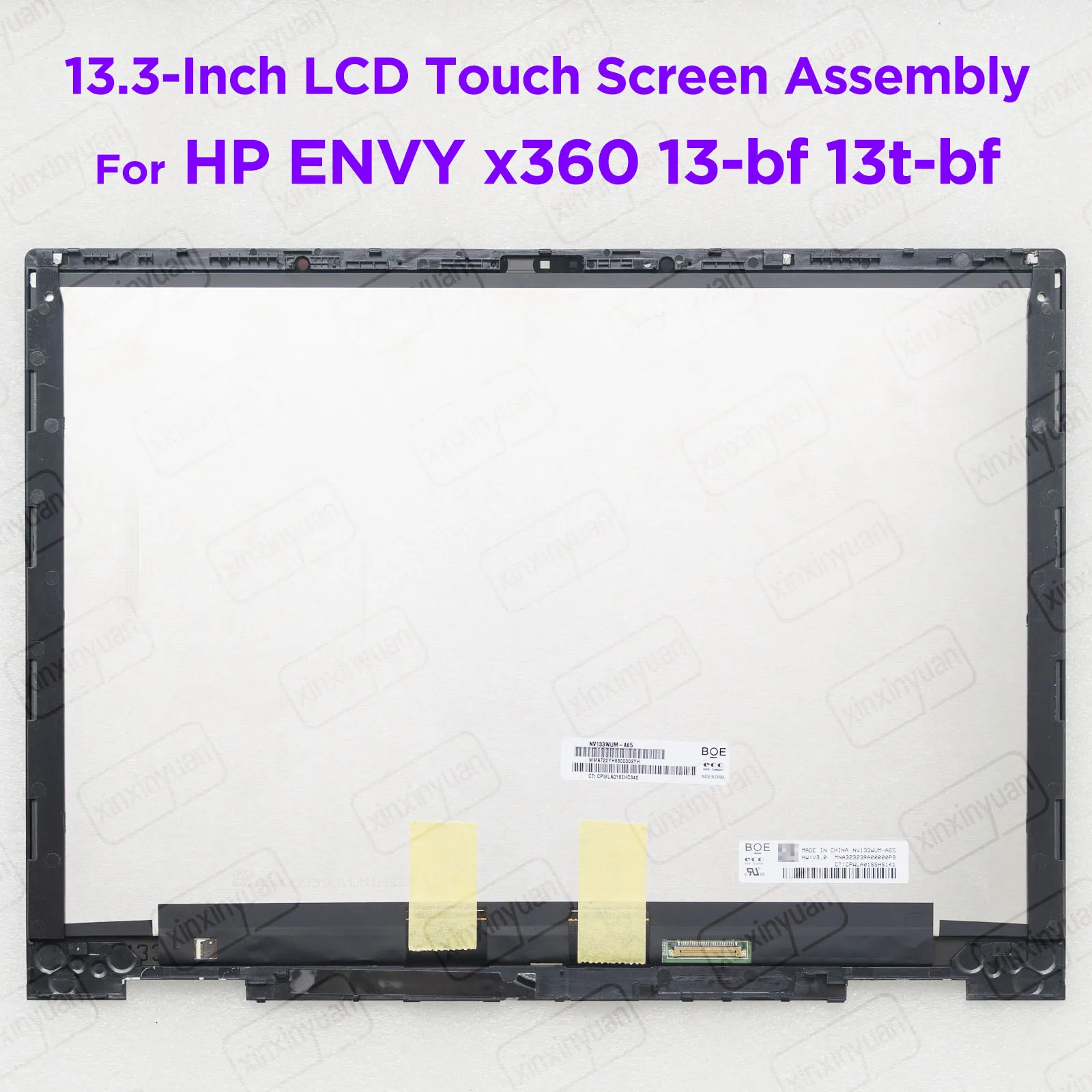 

13.3" LCD Touch Screen Assembly for HP ENVY X360 13-bf 13t-bf AM-OLED Display Panel Replacement ATNA333AA01