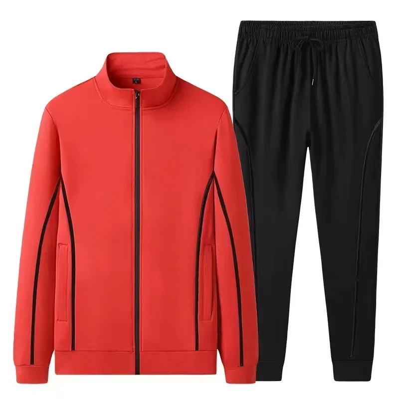 

Men's Sportswear Set Brand Tracksuits Two Pieces Sets Homme Clothes Hoodies+Pants Suit Male Streetswear Hoodie Jackets Plus Size