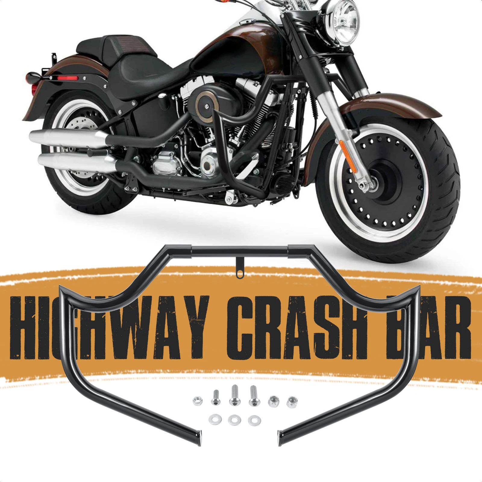 32mm protective barrier suitable for Harley Heritage Classic 114 FLHCS engine protective device crash barrier 2018-2021 
32mm protective barrier suitable for Harley Heritage Classic 114 FLHCS engine protective device crash barrier 2018-2021