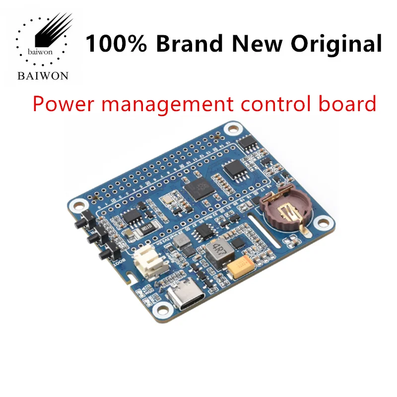 

100% Original IC Chips Raspberry Pi 4B/3B+Power Management Control Board UPS Mobile Power Supply Voltage Expansion Board