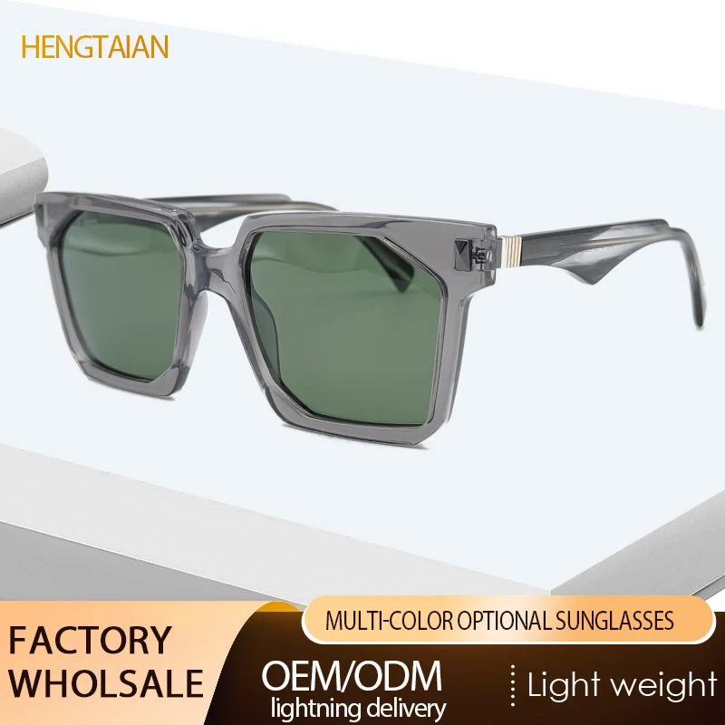 Hengtai Men Women Sunglasses Square Full Frame Sun Glasses Brand Designer Retro Shades Acetate Frame Eyewear UV400 Sunglasses
Hengtai Men Women Sunglasses Square Full Frame Sun Glasses Brand Designer Retro Shades Acetate Frame Eyewear UV400 Sunglasses