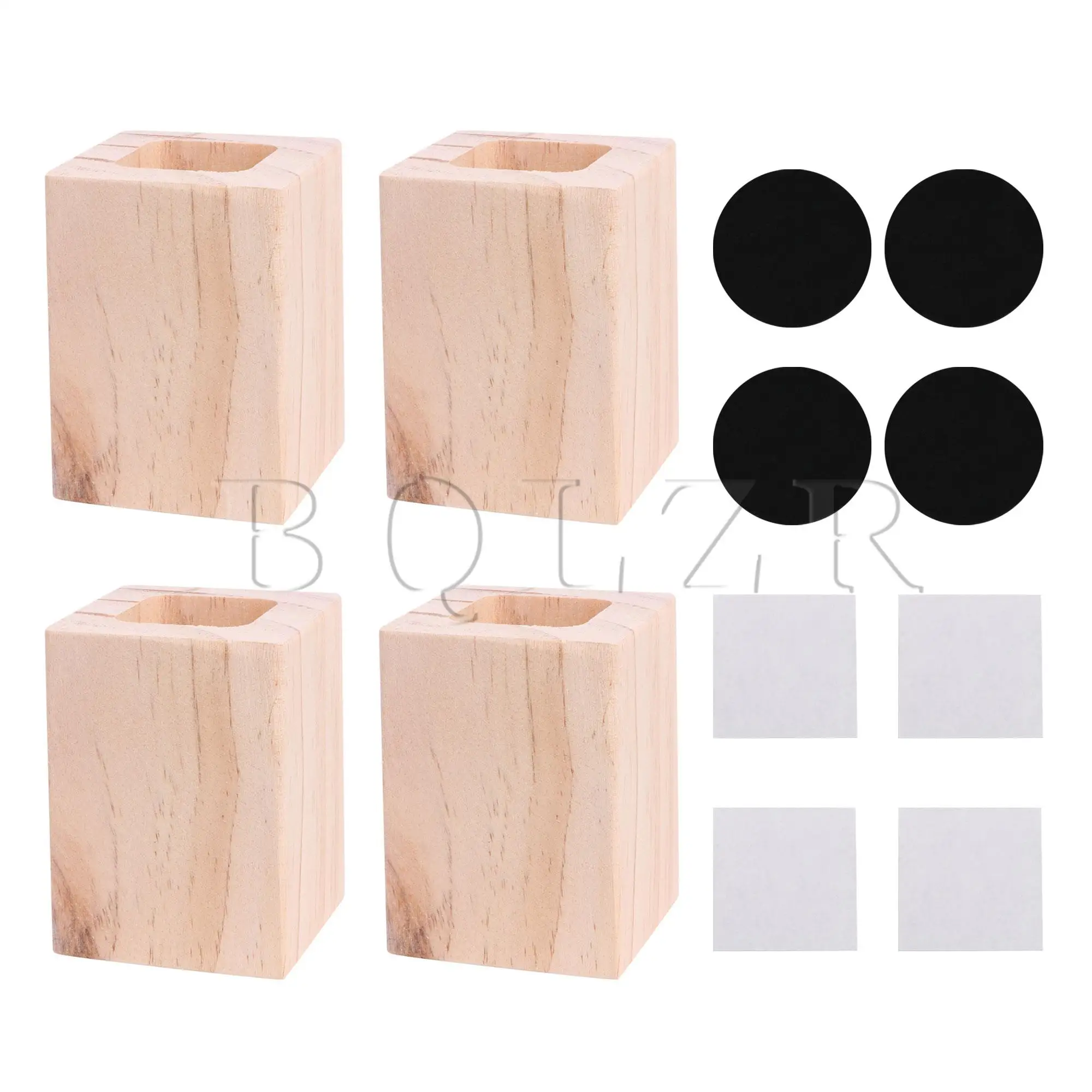 4x BQLZR 6x6x8.3cm Closed Wood Table Desk Bed Riser Lift Furniture Lifter Storage for 3CM Square Feet Up to 5CM Lift
4x BQLZR 6x6x8.3cm Closed Wood Table Desk Bed Riser Lift Furniture Lifter Storage for 3CM Square Feet Up to 5CM Lift