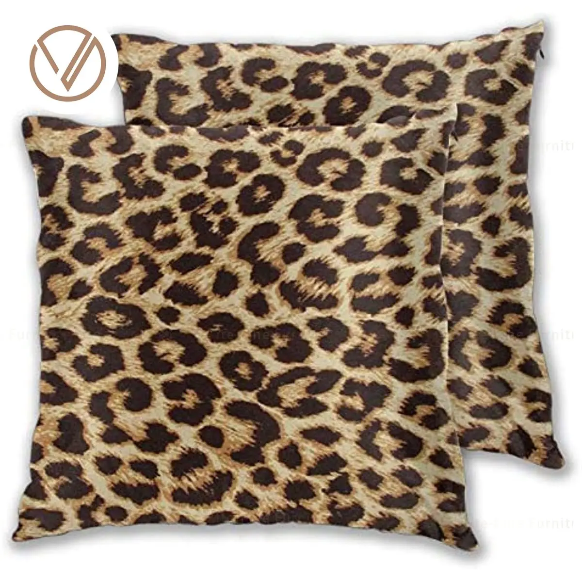 Leopard Print Pillow Cases Cover Pillowcase Throw Size Set of 2 with Zipper Closure Square Protector
Leopard Print Pillow Cases Cover Pillowcase Throw Size Set of 2 with Zipper Closure Square Protector