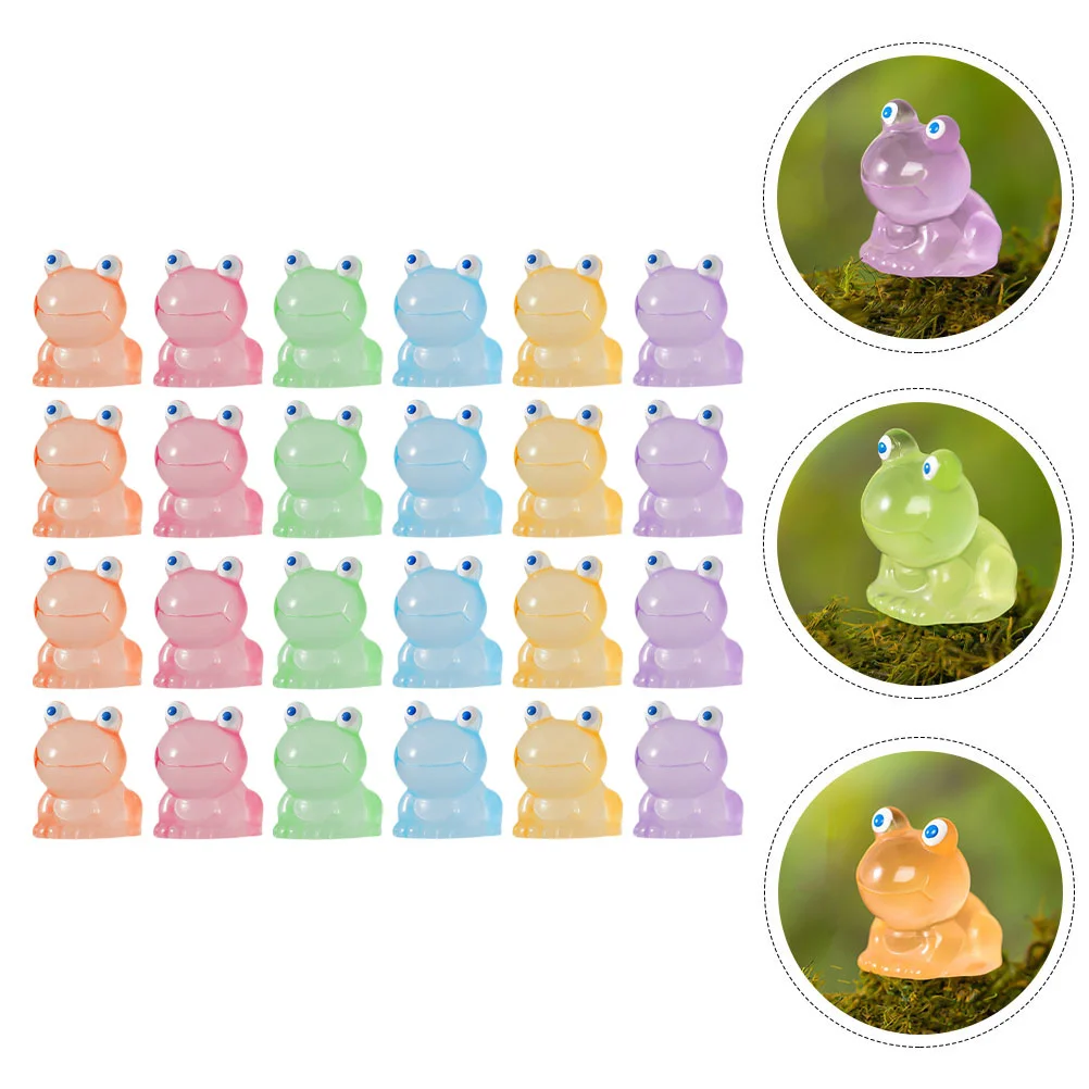 Luminous Resin Mini Frogs Glow The Dark Cute Frog Miniature Figurines Tiny Fairy Garden Animal Cake Topper Garden Dollhouse
Luminous Resin Mini Frogs Glow The Dark Cute Frog Miniature Figurines Tiny Fairy Garden Animal Cake Topper Garden Dollhouse