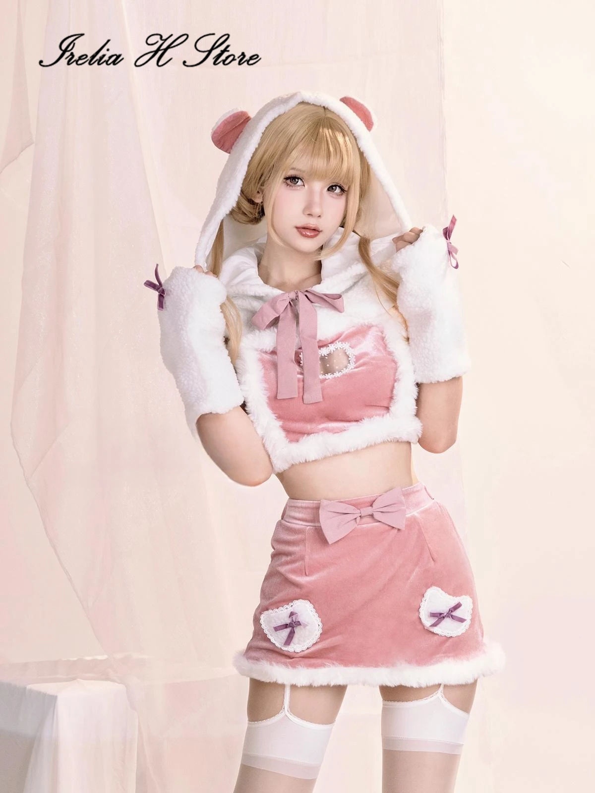 Irelia H store Pink Skirt Sexy lingeries Cosplay private photo shoot Autumn and Winter Sweet Skirt Halloween Costume
Irelia H store Pink Skirt Sexy lingeries Cosplay private photo shoot Autumn and Winter Sweet Skirt Halloween Costume