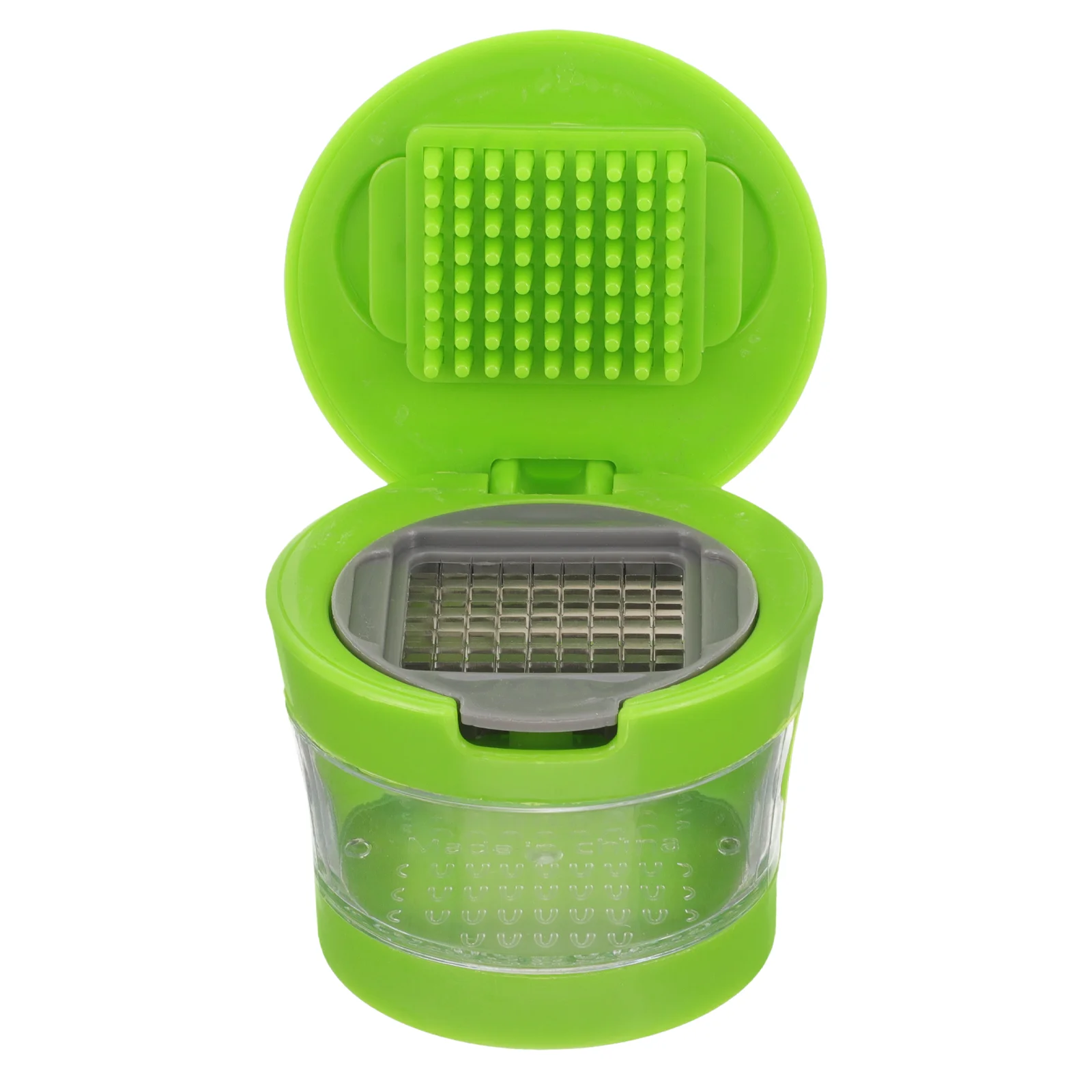 Garlic Press Chopper Slicer Hand Presser Grinder Crusher Practical Kitchen Tools (Green)
Garlic Press Chopper Slicer Hand Presser Grinder Crusher Practical Kitchen Tools (Green)