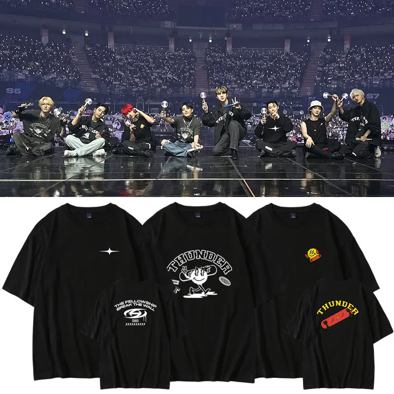 K POP KPOP футболка ATEEZ 2023 Европейское путешествие по миру: футболка «BREAK THE WALL» унисекс хлопковые летние топы Женская одежда
K POP KPOP футболка ATEEZ 2023 Европейское путешествие по миру: футболка «BREAK THE WALL» унисекс хлопковые летние топы Женская одежда