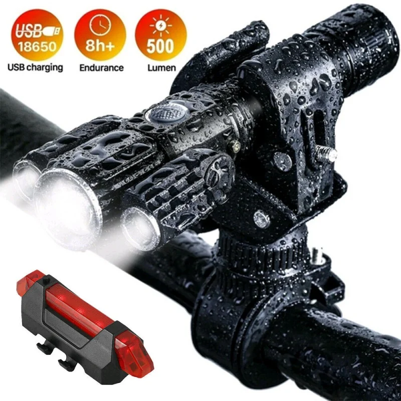 Hot Sale Night Riding Power Torch 3led Aircraft-Shaped Flashlight Wholesale Bicycle Lamp Suit with Taillight
Hot Sale Night Riding Power Torch 3led Aircraft-Shaped Flashlight Wholesale Bicycle Lamp Suit with Taillight