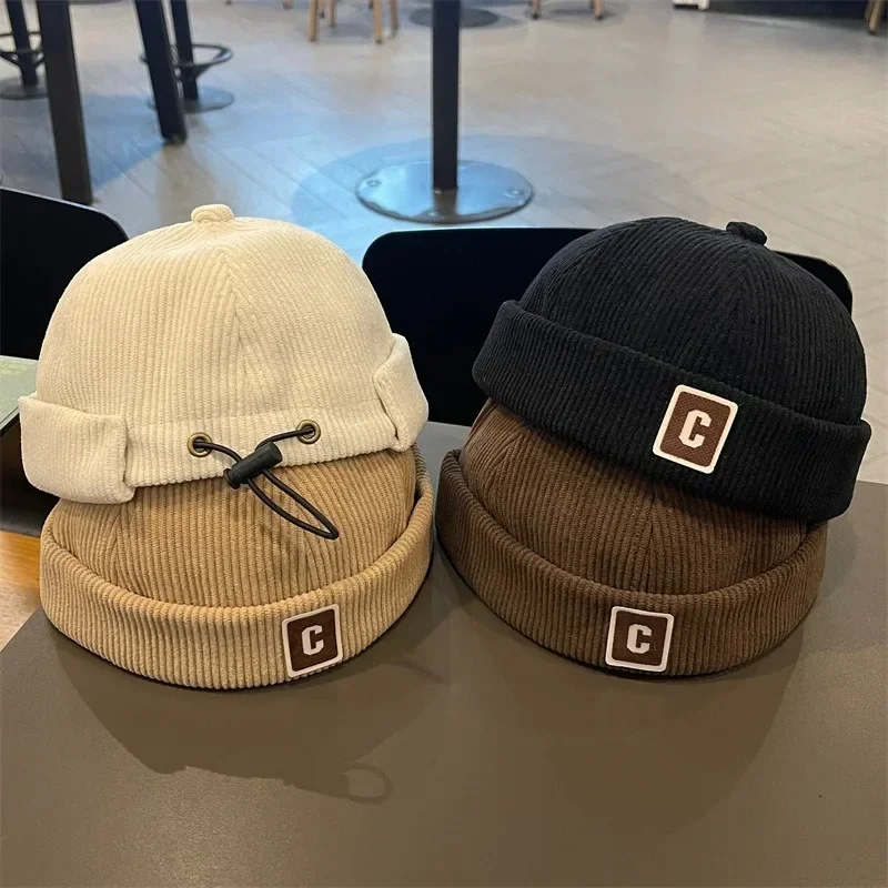 

New Handsome Children Beanie Duck Tongue Spring and Autumn Boy Melon Skin Hat Baby Landlord Girl