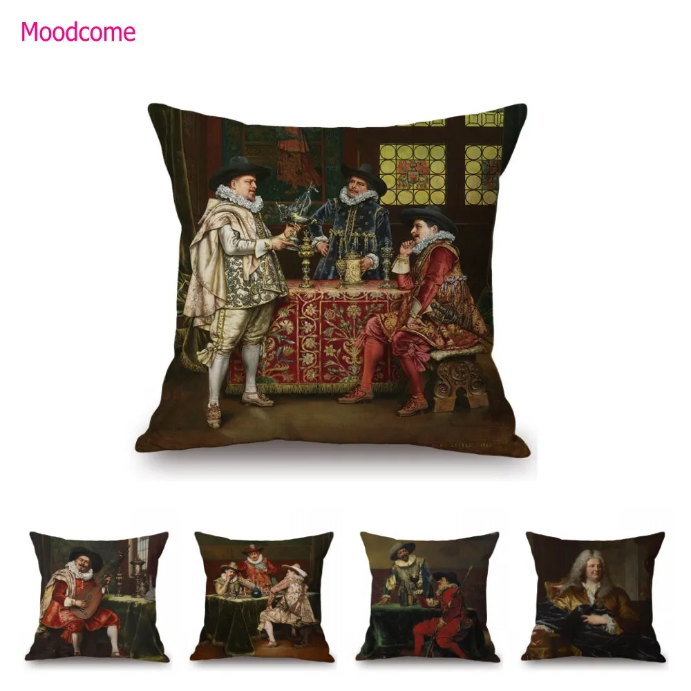Ancient European Royal Court Gentlemen Dutch Duke Prince Parliament Portrait Oil Painting Cotton Linen Sofa Pillow Cushion Cover
Ancient European Royal Court Gentlemen Dutch Duke Prince Parliament Portrait Oil Painting Cotton Linen Sofa Pillow Cushion Cover