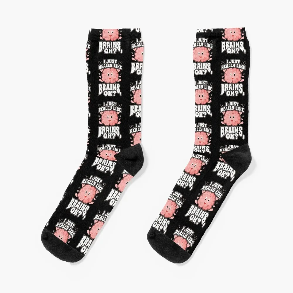 I Just Really Like Brains OK Socks anime cute Socks Women's Men's
I Just Really Like Brains OK Socks anime cute Socks Women's Men's