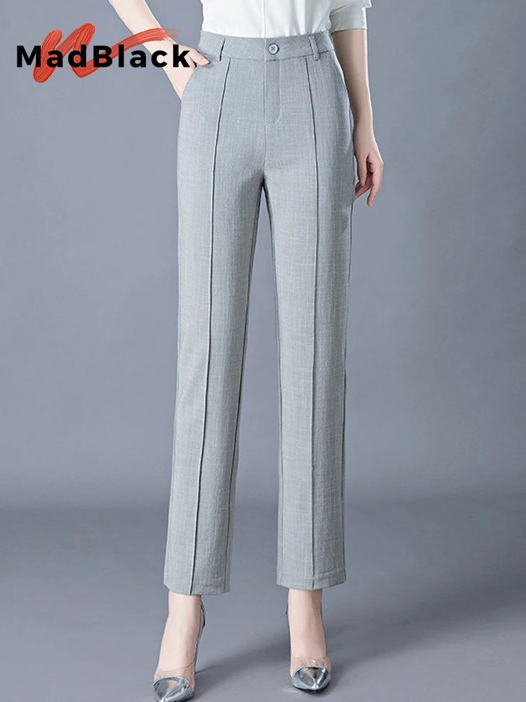 MadBlack Spring High Waist Wide Leg Pants Women's Drape Loose Trousers Pocket Office Straigt Casual Long Pant Y2K New B36158JC
MadBlack Spring High Waist Wide Leg Pants Women's Drape Loose Trousers Pocket Office Straigt Casual Long Pant Y2K New B36158JC