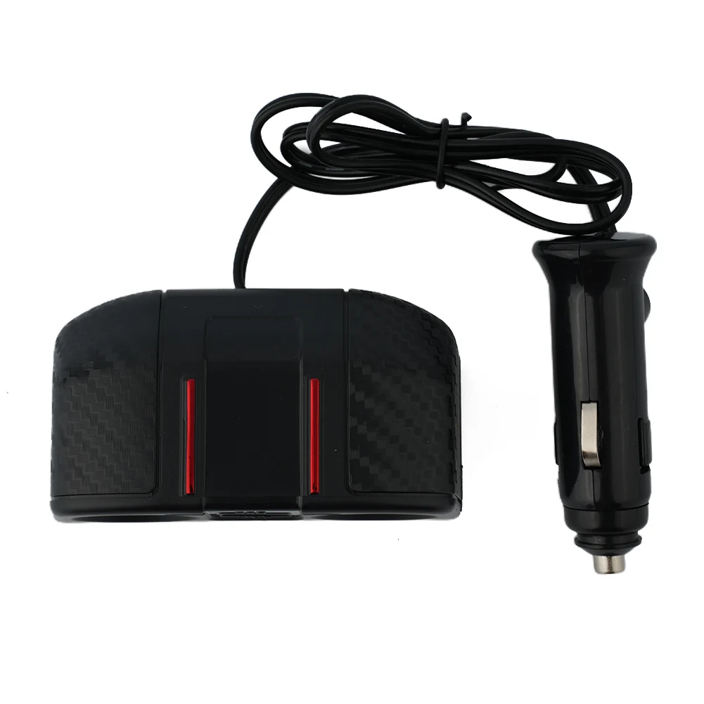 Car Lighter Socket DC12V-24V Outlet Power Adapter Splitter Dual USB Charger Splitter Two-Way USB Car Charger
Car Lighter Socket DC12V-24V Outlet Power Adapter Splitter Dual USB Charger Splitter Two-Way USB Car Charger