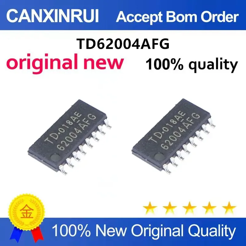 Original New 100% quality TD62004AFG 62004AFG TD62004AF 62004AF Integrated circuit IC chip
Original New 100% quality TD62004AFG 62004AFG TD62004AF 62004AF Integrated circuit IC chip