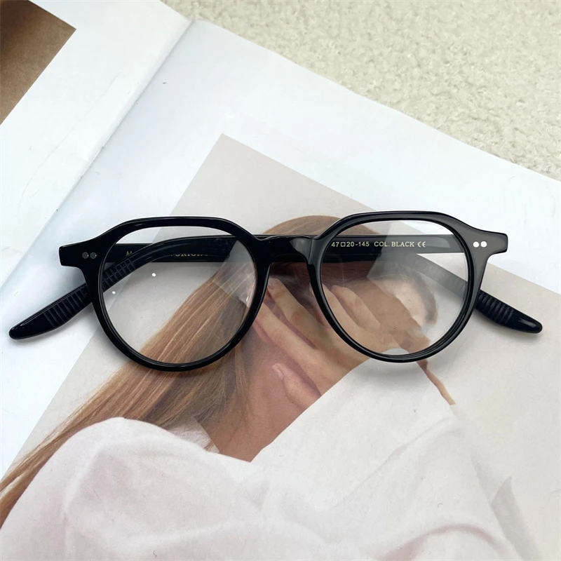 

Lemtosh Glasses men optical KITZEL Eyeglasses Men Women Spectacle Frame Lenses Brand Designer Acetate Square Maleglasses Female