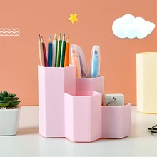 Creative Hexagonal Pen Holder Large Capacity Pencil Storage Box School Office Stationery Pens Brush Stand Cosmetic Container Box
Creative Hexagonal Pen Holder Large Capacity Pencil Storage Box School Office Stationery Pens Brush Stand Cosmetic Container Box