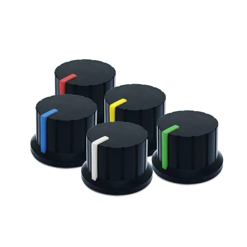 5PCS Switch Caps 24x15mm Potentiometer Knobs Black Plastic 6mm Dia Adjustment Knob Potentiometer Accessories
5PCS Switch Caps 24x15mm Potentiometer Knobs Black Plastic 6mm Dia Adjustment Knob Potentiometer Accessories