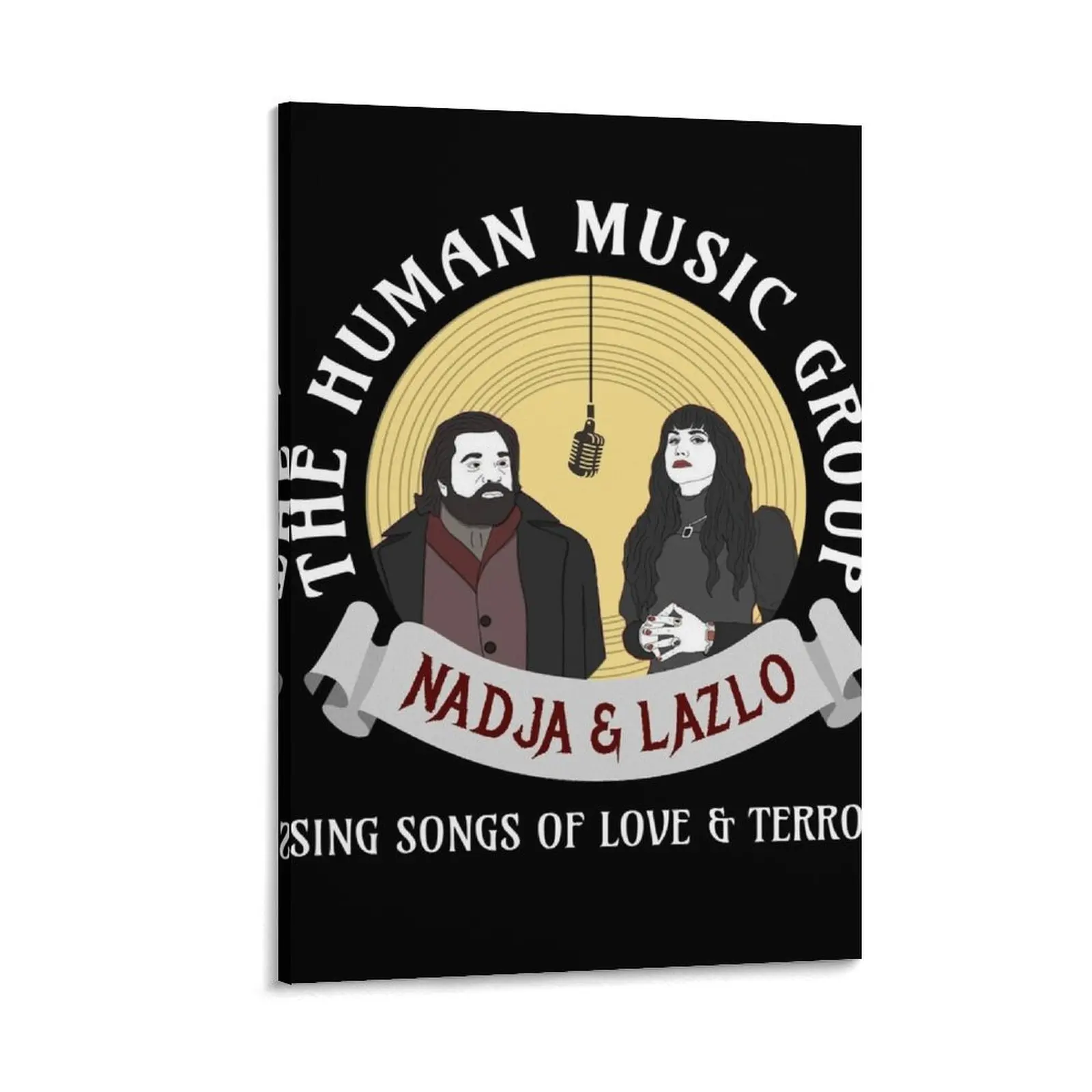What We Do in the Shadows - Human Music Group - Nadja & Laszlo Canvas Painting Picture on the wall room decoration accessories
What We Do in the Shadows - Human Music Group - Nadja & Laszlo Canvas Painting Picture on the wall room decoration accessories
