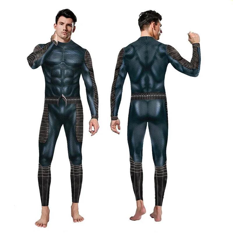 Carnival Anime Costume Movie Cosplay Blue Jumpsuit for Men Props Dress Up Superhero Aquaman Costume Carnival Suit Jumpsuit
Carnival Anime Costume Movie Cosplay Blue Jumpsuit for Men Props Dress Up Superhero Aquaman Costume Carnival Suit Jumpsuit