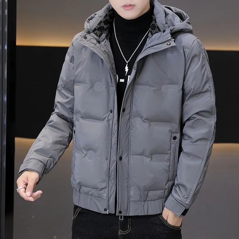 2023 New Men Down Jacket Winter Thicken Warm Casual Outwear Korean Style Fashion Solid Color Large Size Hooded Men Clothing Coat
2023 New Men Down Jacket Winter Thicken Warm Casual Outwear Korean Style Fashion Solid Color Large Size Hooded Men Clothing Coat