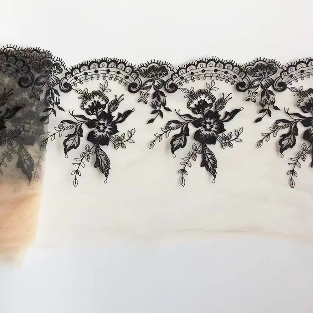 20 Yards Embroidered Tulle Lace DIY Sewing Accessories Embroidery Mesh Eyelash Lace Fabric For Clothing Crafts Needle Work New
20 Yards Embroidered Tulle Lace DIY Sewing Accessories Embroidery Mesh Eyelash Lace Fabric For Clothing Crafts Needle Work New