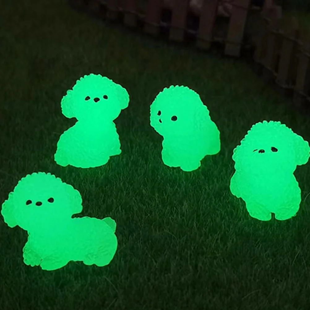 Glow In Dark Mini Dog Figurines Miniature Resin Animal Figurine Micro Landscape Bonsai Decor Resin Miniature Dog Figurines
Glow In Dark Mini Dog Figurines Miniature Resin Animal Figurine Micro Landscape Bonsai Decor Resin Miniature Dog Figurines