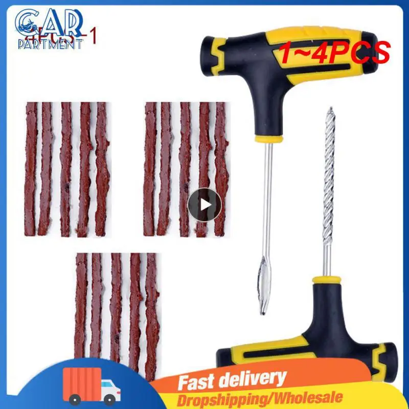 1~4PCS Car tire repair tool quick repair with rubber strip tire puncture stud plug set car motorcycle tire repair tools
1~4PCS Car tire repair tool quick repair with rubber strip tire puncture stud plug set car motorcycle tire repair tools