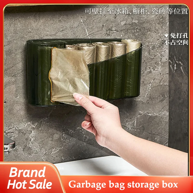 Nordic Luxury Garbage Bag Storage Box Wall-mounted Storage Rack Kitchen Bathroom Punching-free Garbage Bag Rack Detachable
Nordic Luxury Garbage Bag Storage Box Wall-mounted Storage Rack Kitchen Bathroom Punching-free Garbage Bag Rack Detachable