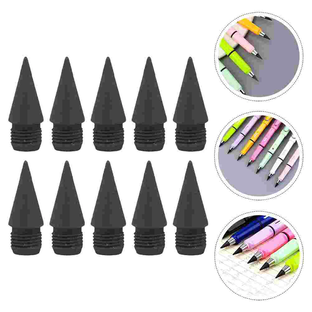 10 Pcs Replacement Pencil Tip Everlasting Tips Replaceable Black Technology Student Child
10 Pcs Replacement Pencil Tip Everlasting Tips Replaceable Black Technology Student Child